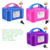 AC dual hole balloon blowing pump, portable birthday party and holiday banquet balloon accessories, electric air blowing pump