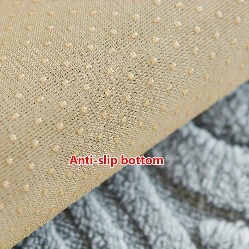 Thickened Plush Sofa Cushion Cover Anti-Slip Luxury Reversible Couch Pad Winter Home Decor Machine Washable Non-Slip Seat Protector For Sofa Armchair