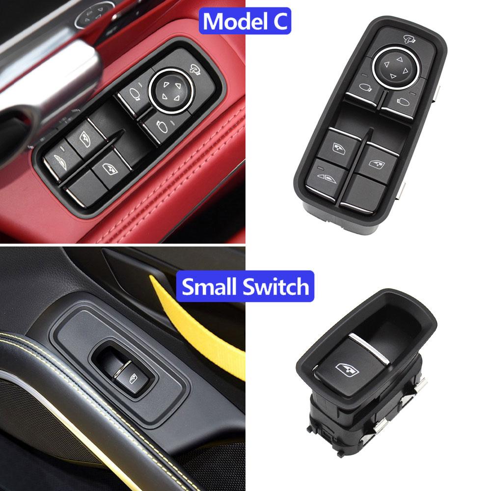 Auto Elektronische Master Fensterheber Schalter Knopf Regler Für Porsche Cayman Boxster 911718981982