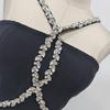 2026 Autumn European & American Glam Diamond Halterneck Slim-Fit Maxi Dress