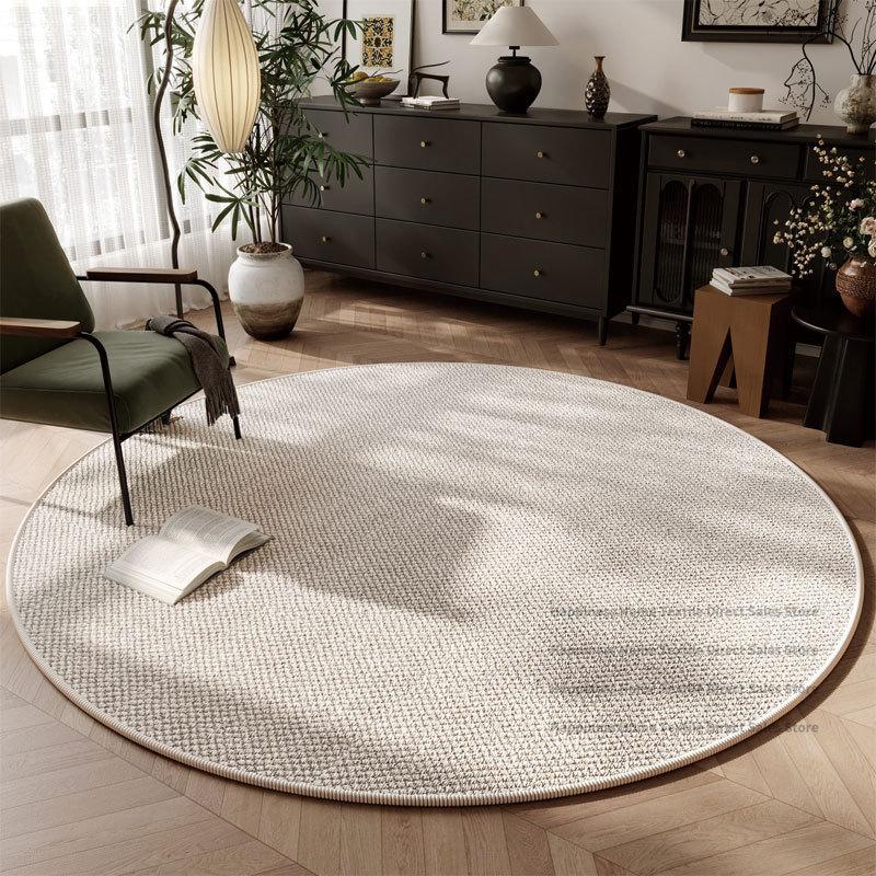 Moderne Ronde Vloerkleed voor Woonkamer Slaapkamer Nachtkastje Kaptafel Entree Decoratief Vloerkleed 80cm 31.4 in