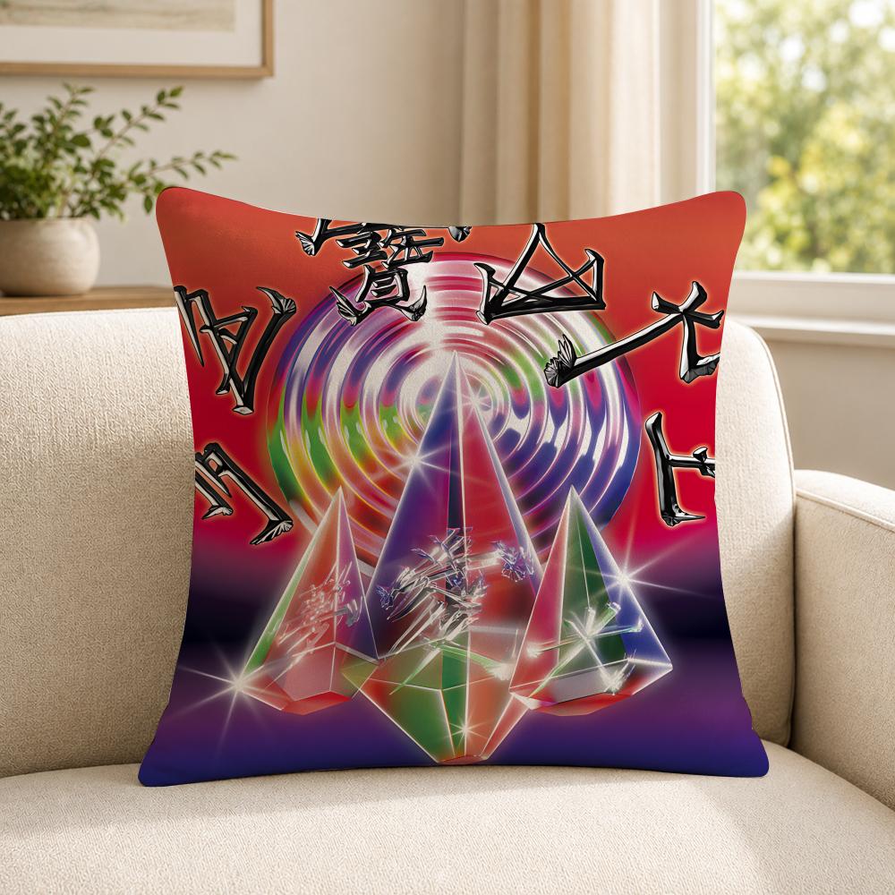 Music AAmazing SShow Cushion Cover Soft Short Plush SkinFriendly Cushion Case for MultiScene Use