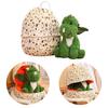 Niedliches Drachen Plüschtier mit Flügeln Dinosaurier Ei Stofftier für Kinder Weiche und kuschelige Puppe für Mädchen