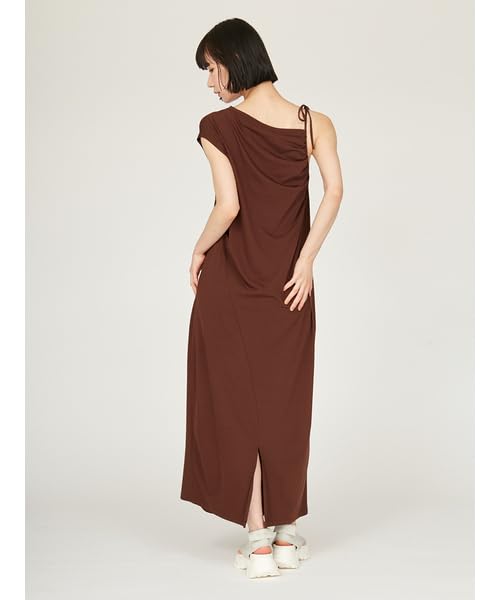 Asymmetrical Cut Dress 13WCO252022BRW0