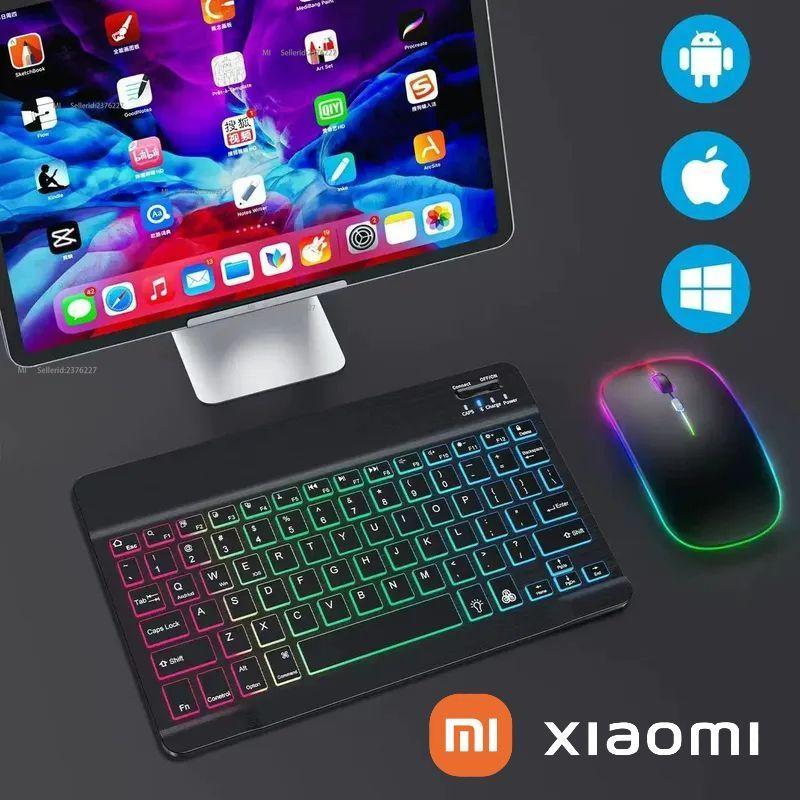 Xiaomi Wireless Keyboard and Mouse Set, Russian Layout, Black, Gray