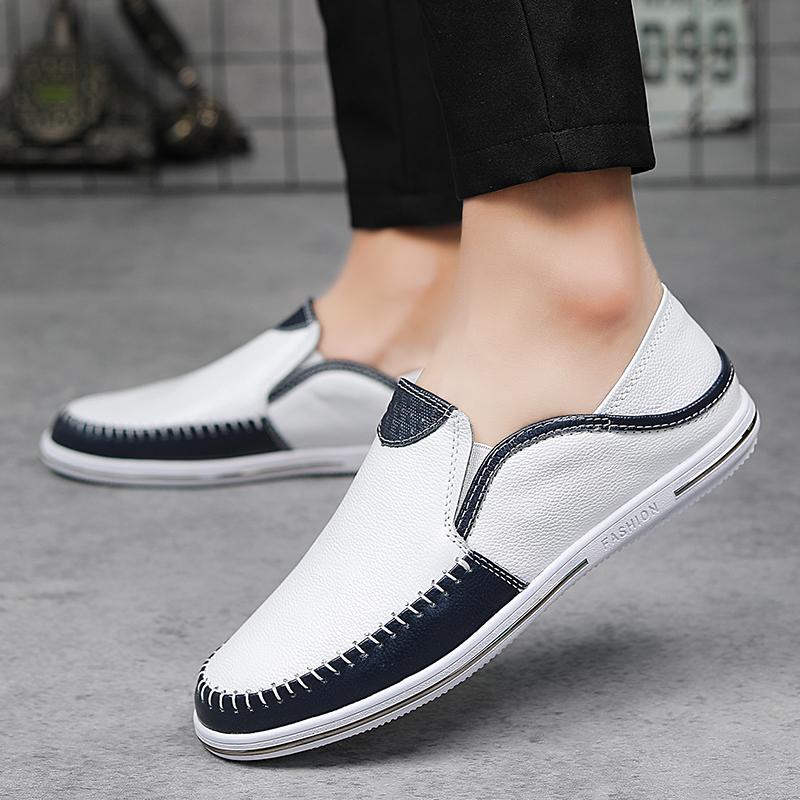 Nová korejská verze Trendu Ležérní Pánské Boty Jarní Prodyšné Board Boty Outdoorová móda Muži Byty