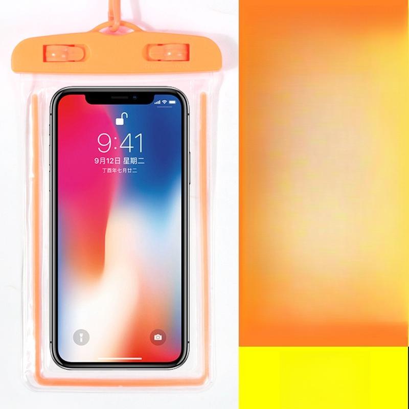 Universal Waterproof Phone Pouch with Sealed Design and Lanyard for Swimming and Diving