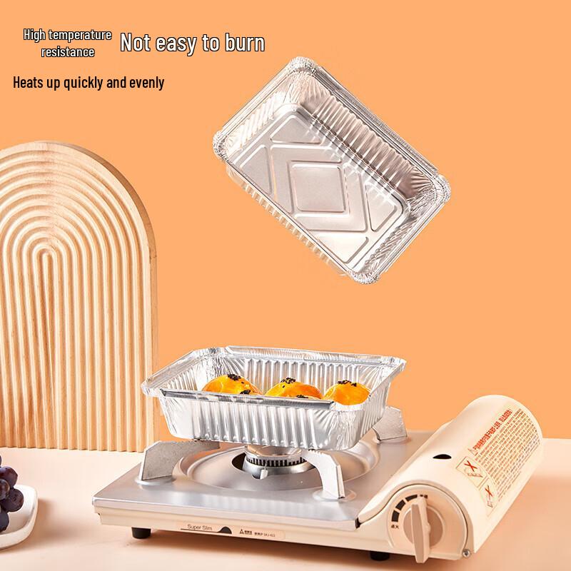 Thickened Aluminum Foil Baking and Roasting Containers