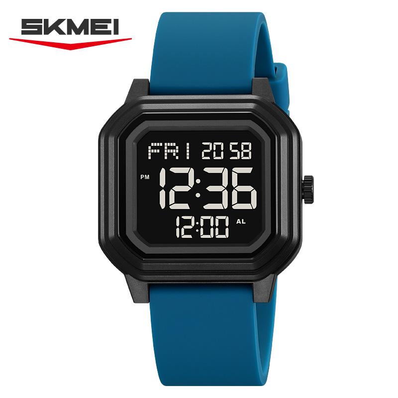 SKMEI 2558 Fashion Sports Men's Electronic Watch Multifunctional Countdown Digital Watch Student Luxury Clock Relgios Masculino