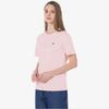 LacoSTe Women S baSic Crewneck ShorT Sleeve T ShirT [lighT Pink]