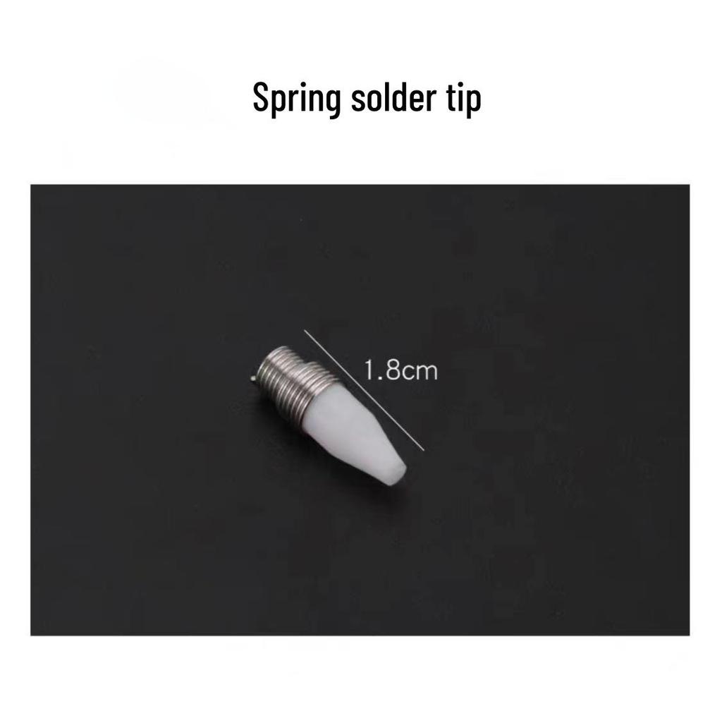 Automatic Soldering Machine Accessories: Iron Handle, Feed Tube, Feed Box, Gear, Nozzle, and Head