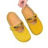 Flat-bottomed bag head women's spring lazy leisure new soft-bottomed versatile Mary slippers