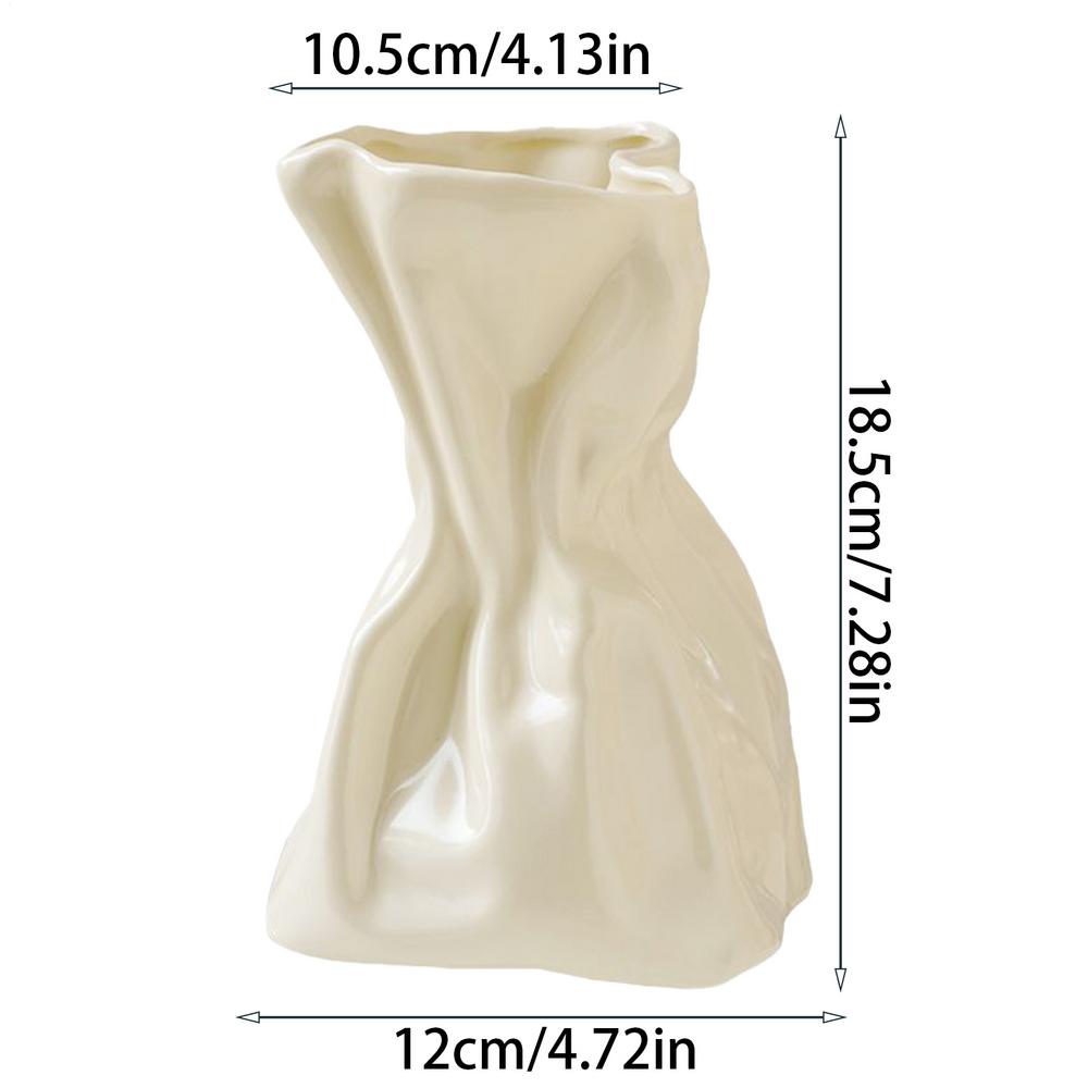 Creative Ceramic Modern Vase living room flower arrangement dried flowers fresh flowers Centerpiece Decorations Home Shelf Decor