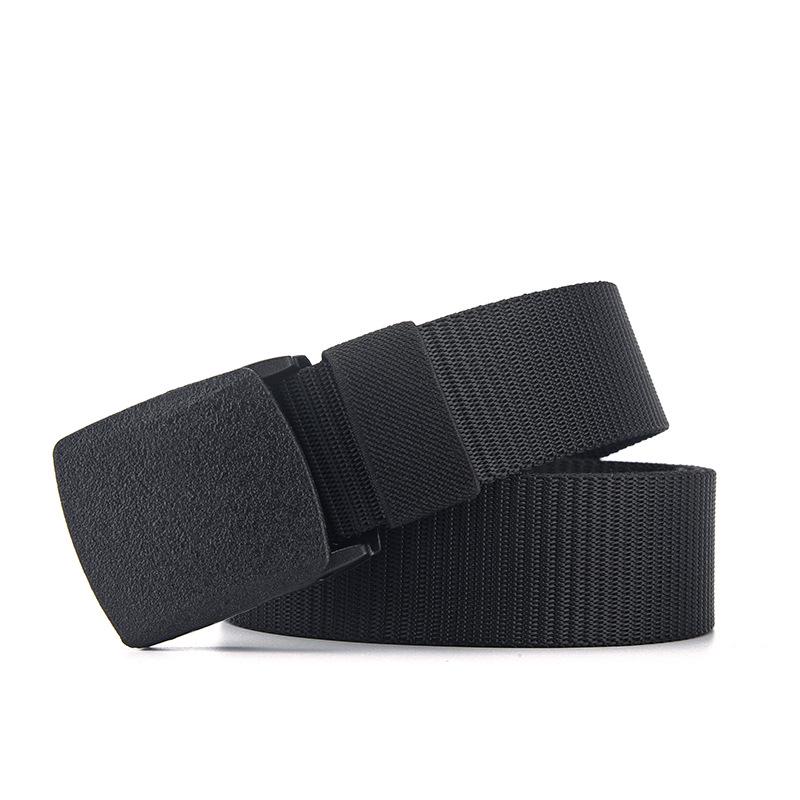 Unisex Outdoor Tactical Canvas Belt for Military Training