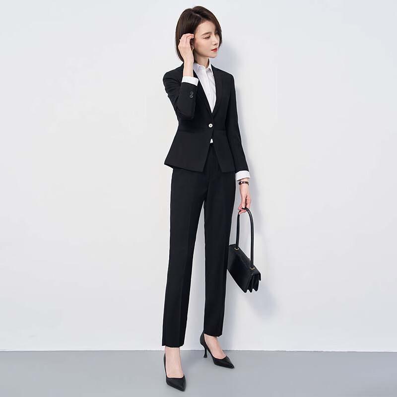 ROMON Women's Versatile Commuter Blazer Suit