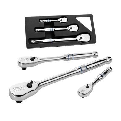 Ratchet Wrench Set with Ratchet Handle and Socket Wrenches Storage and Ideal for Tightening and Loosening and Suitable for Car Machinery and