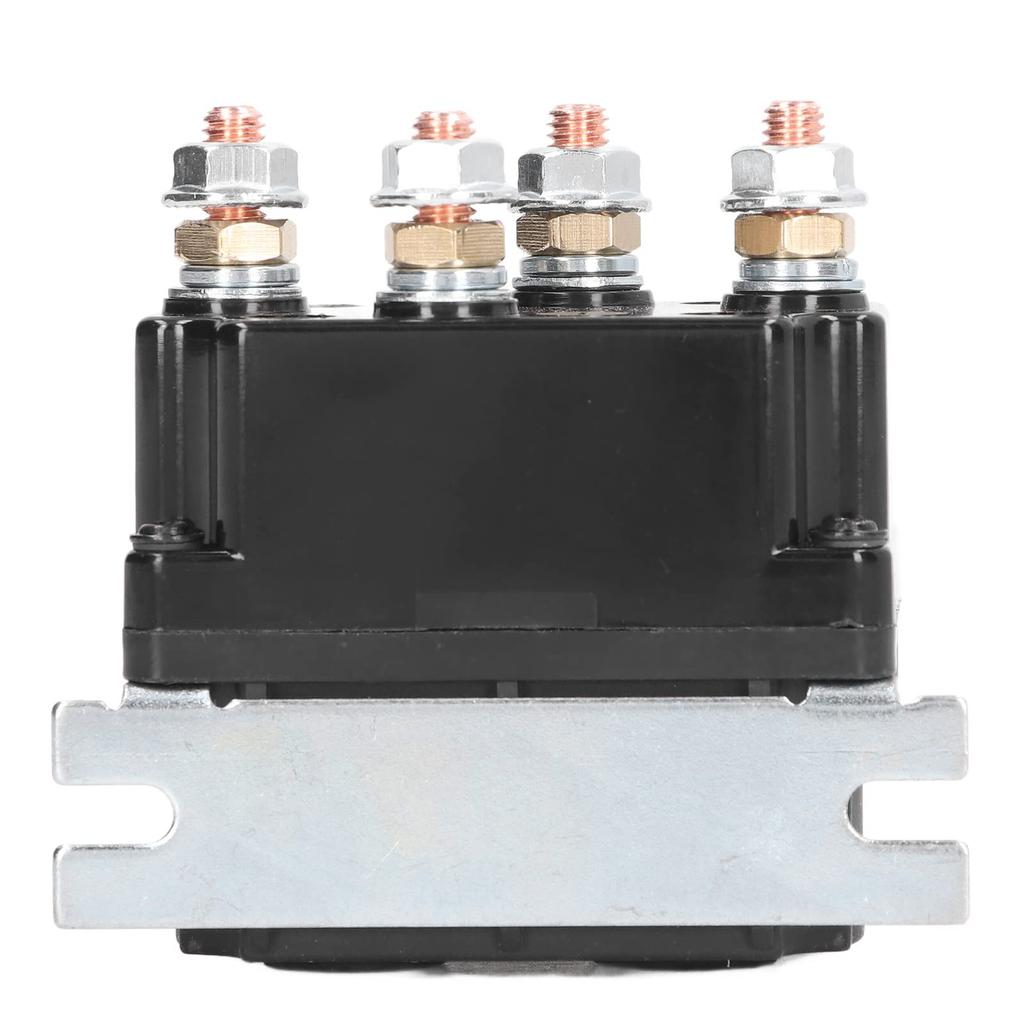 Brass 12V 250A Winch Relay Kit with Remote Control Relay Contactor Switch for Industrial Vehicle Winch Remotes