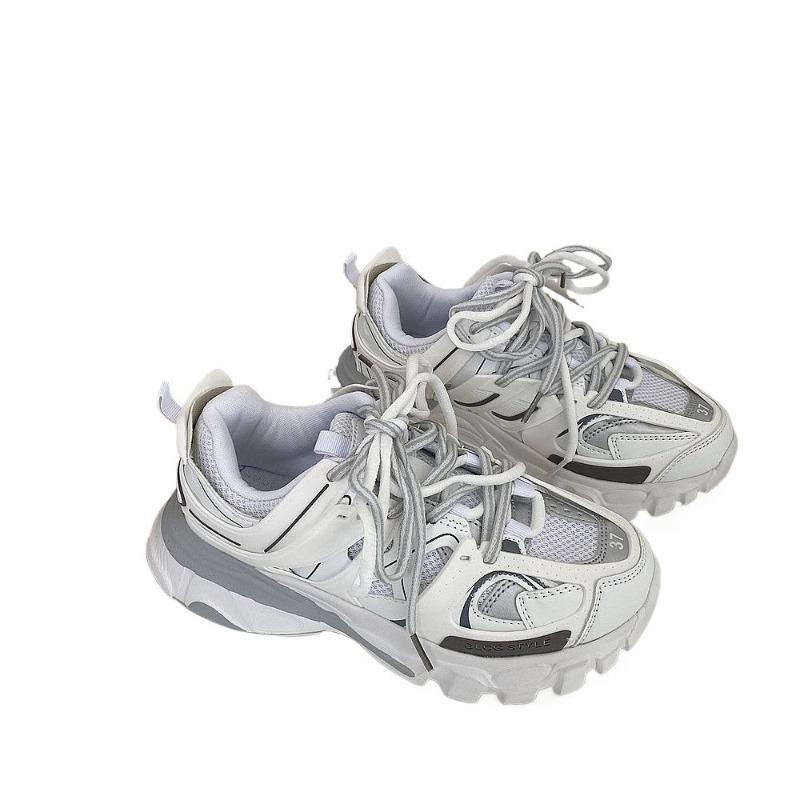 Summer New Niche Dad Shoes Men's Trendy Versatile Student Thick-soled Heightening Breathable Casual Shoes