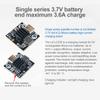 1S Lithium Battery Charging Module Battery Charger Protection Board Power Supply Charging Indicator USB Charging Module