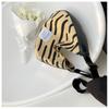 Kleine Tasche Damen Große Kapazität Schultertasche Zebra Umhängetasche Canvas Einkaufstasche