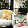Anime Cartoon B-Beastar-s Pillow Cover for Bedroom Room and Living Room Sofa Decorative Cushion Cover