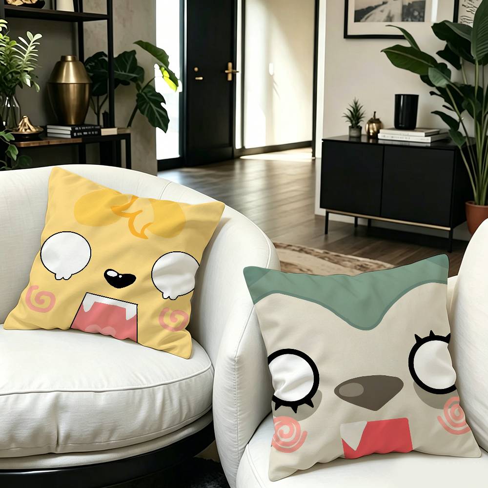 Anime Cartoon B-Beastar-s Pillow Cover for Bedroom Room and Living Room Sofa Decorative Cushion Cover