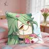 Baizhu Genshin Game Cushion Cover Short Plush Pillow Case Room Sofa Cushion Covers Home Decor Funda