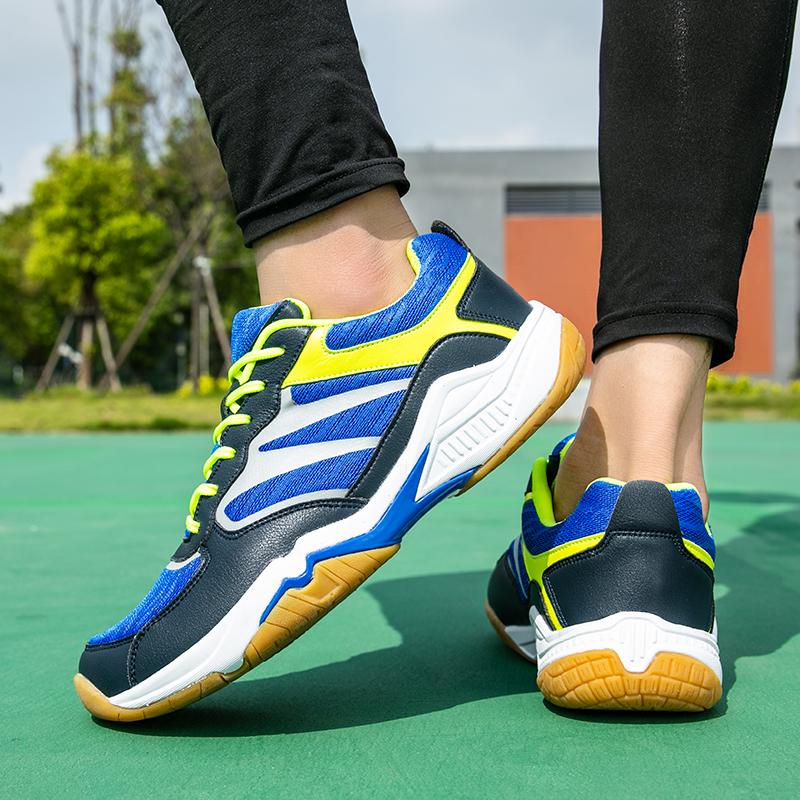 36-46 Unisex Shock Absorption Anti-skid and Wear-resistant Outdoor Badminton Shoes Tennis Shoes Table Tennis Shoes