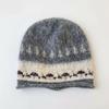Jacquard Vintage Kniiting Wool Beanies For Women Autumn Winter Ear Protection Warm Cap Fashion Ethnic Anticold Pullover Hats