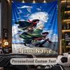 Personalized Wall Tapestry,Attack on Titan Custom Printed Name, Fabric Wall Art For Indoor Room Backdrop