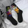 Winter Warm Hip-hop Unisex Digimon and Crests Socks Nostalgic Anime Breathable Skateboard Socks