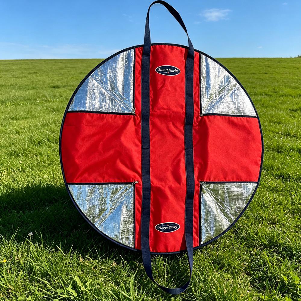 2-in-1 Outdoor Picnic & Camping Mat Bag: Waterproof, Moisture-Proof, Large Capacity with Aluminum Film