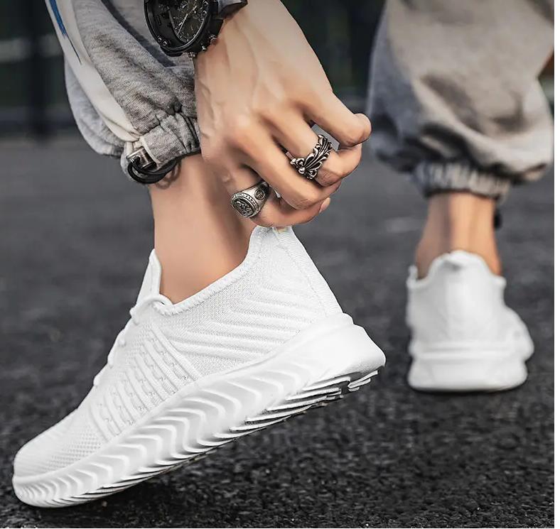 Sommerschuhe Herren Sneakers Freizeitschuhe Hochwertige Atmungsaktive Herrenmode Leichte Wanderschuhe Schuhe Zapatillas Hombre