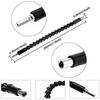 1/4 Inch Flexible Angle Extension Bit Kit Flexible Shaft Connecting Rod Sleeve Tool Set Drill Screwdriver Socket Adapter Tools