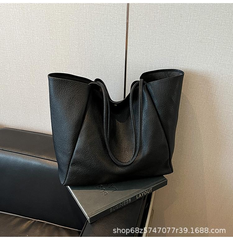 Merad Tote bag women's 2025 new popular high-end textured shoulder bag large-capacity versatile commuter bag