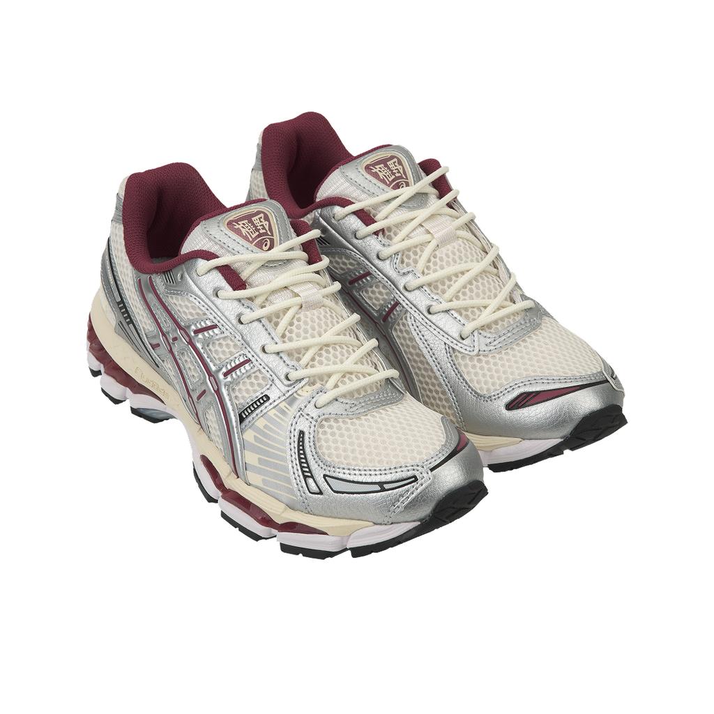 Asics Gel Kayano 12.1 Silver Red Unisex Sneakers 1203A759-102