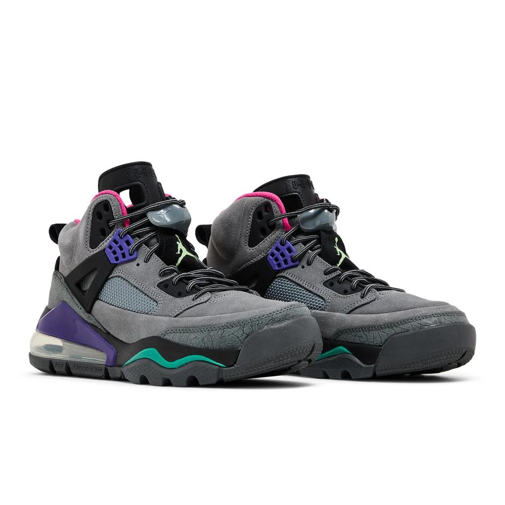 Air Jordan Spizike 270 Boot 'Smoke Grey' (Unisex) Smoke Grey / Barely Volt / Black Vintage Basketball Shoes CT1014 002