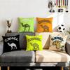 Animal Camel Cushion Cover Cushion Cover Set 4Pcs 50x50 45x45 40x40 Pillowcase Decorative Sofa Home Decor