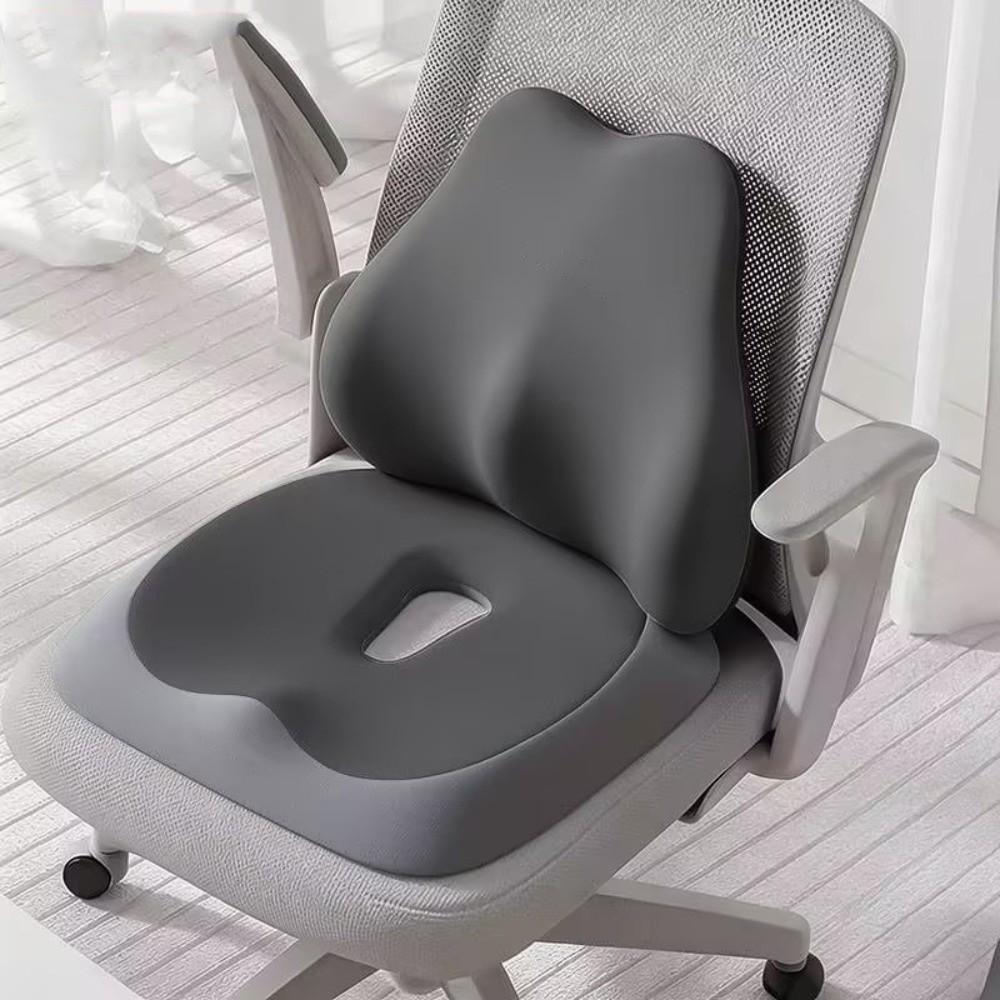 Non-Slip Bottom Seat Cushion Ergonomic Design Posture Support Cushion for Long Sitting