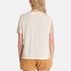 Timberland X Icebreaker Collaboration Knitted Breathable Round Neck Short Sleeve T-Shirt Women T-Shirts Light-Brown A6J5H262