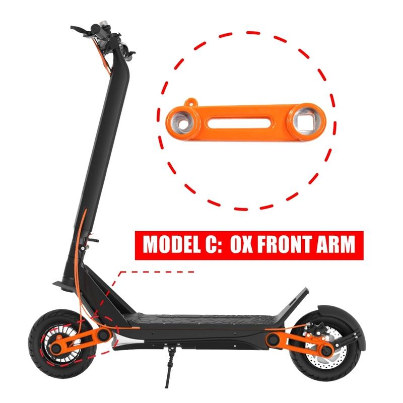 Original Swing Arm for INOKIM OXO OX Electric Scooter Front & Rear Suspension Arm Fork Rocker Spare Parts MACURY