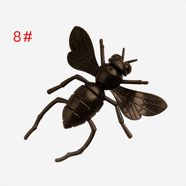 30-Piece Butterfly Bee Bionic Soft Lure Tackle Box Set