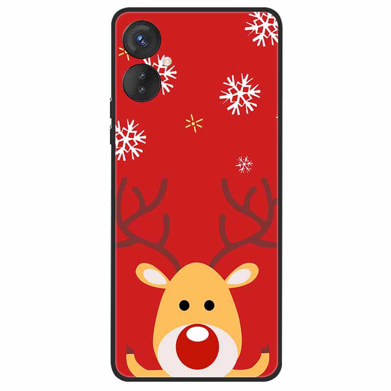 Christmas Case For Tecno Spark 9 Pro POP 5 LTE 7 7T 5 Pro Silicone Soft TPU Cover for Tecno Spark9 Pro 9Pro KH7 Case POP5 LTE