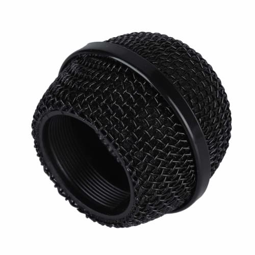 Lightweight and Practical Wired Dynamic Handheld Microphone with Moving Coil for Karaoke (black)