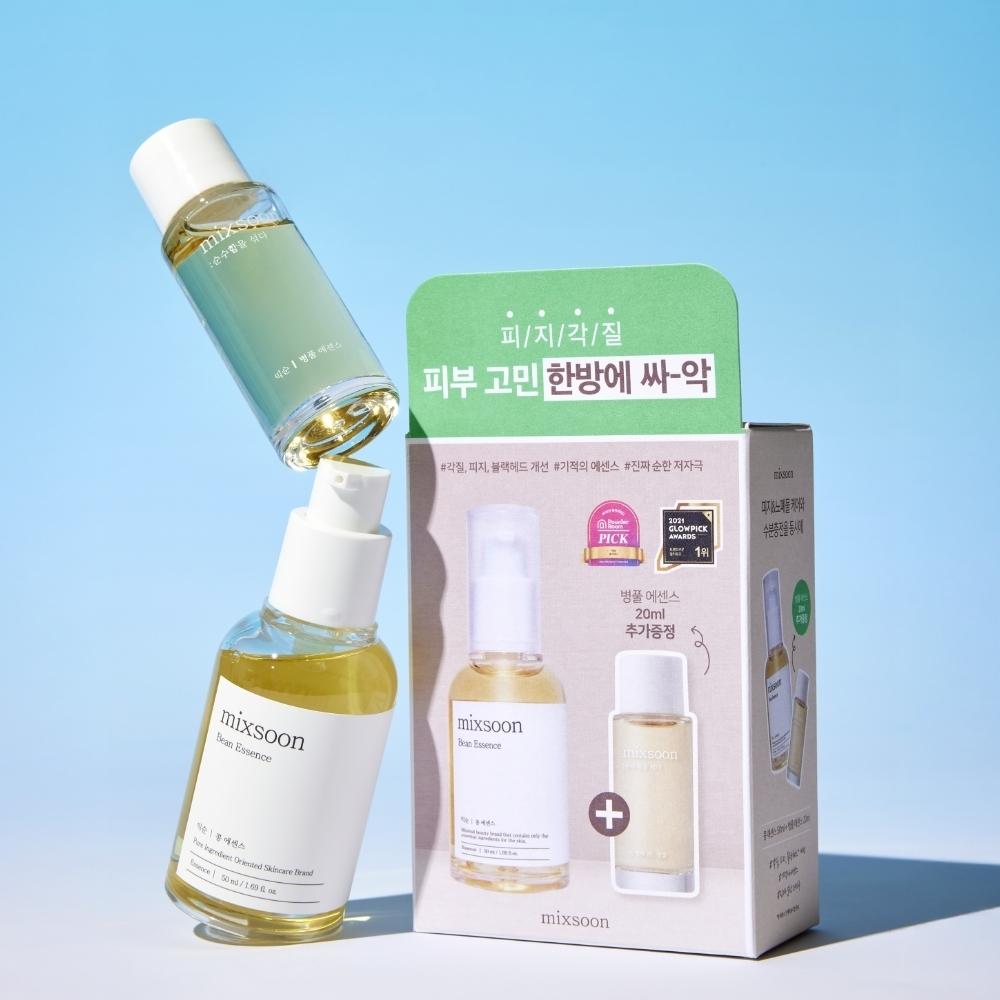 Mixun [enhyfen Sunwoo Pick Exclusive Projection] Mixun Bean Essence 50ml Plan  + Centella Asiatica Essence 20ml 