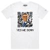 VOICEART Barack Obama QR Code Funny Politics T-Shirt with Premium Graphic