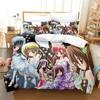 Anime Hayate the Combat Butler Bedding Set Duvet Cover Bed Set Quilt Cover Pillowcase Comforter King Queen Size Boys Adult