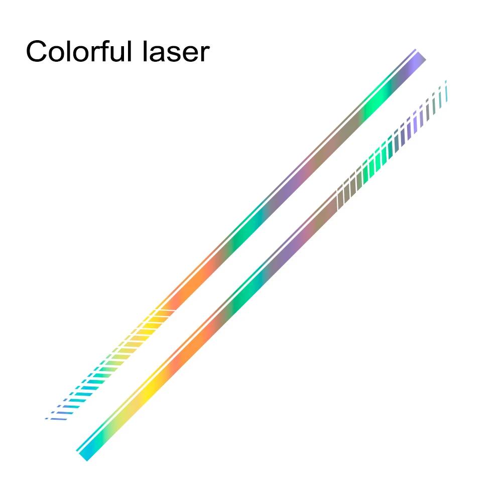 2PCS Car Door Waist Line Side Racing Stripes Decoration Stickers Auto Body Decor Vinyl Film Decals Accessories For Toyota Hiace