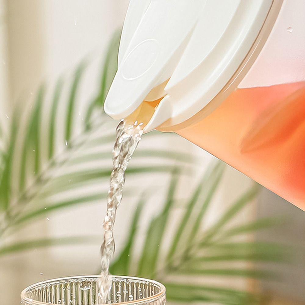 Velkokapacitní džbán na vodu Průhledná konvice na nápoje s ovocným čajem Pro domácnost Kempování