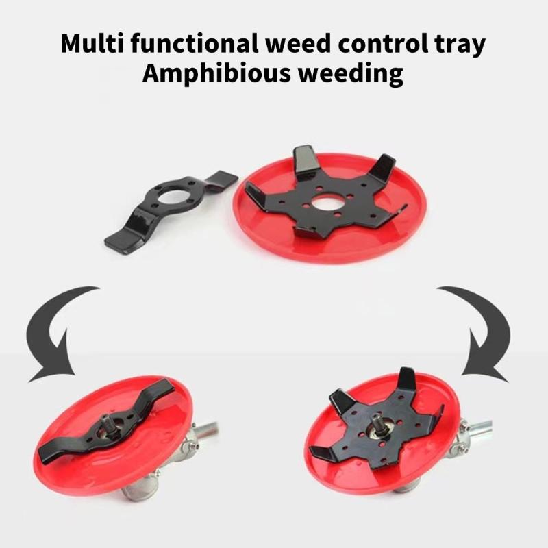 Cutting Disc With Hardened Alloy Blades Quick Setups Weeder Trimmer For Lawns Orchards Farmlands Farms Vineyards 1 Pair